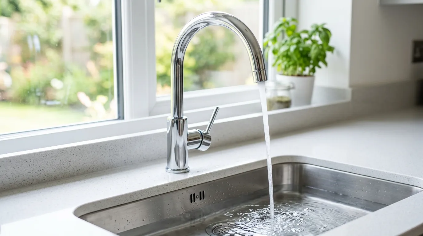 Local Plumbing Master Pros same day plumber fixing a faucet in Saline City, IN